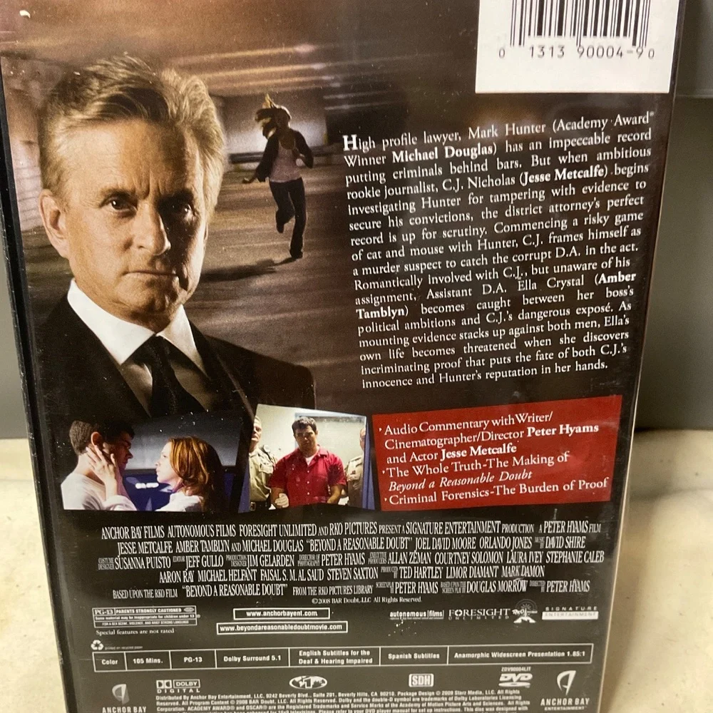 DVD - Beyond  a Reasonable Doubt. V124